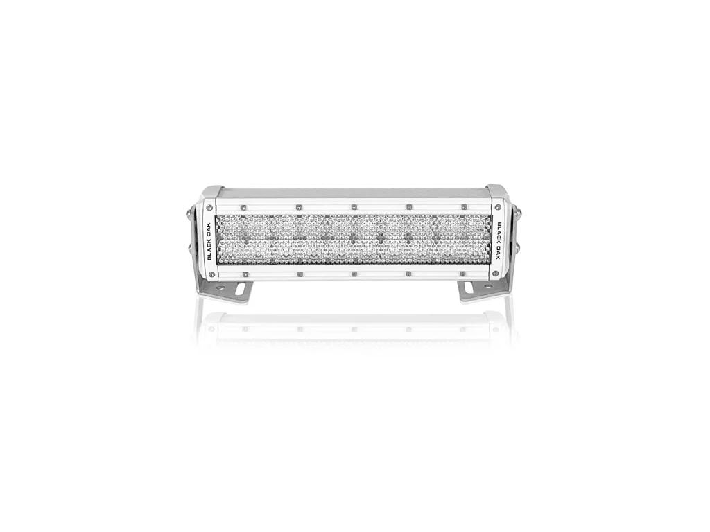 10 Inch Diffused Marine Double Row: Black Oak LED Pro Series 3.0 Dual Row LED Light Bar - Image 6