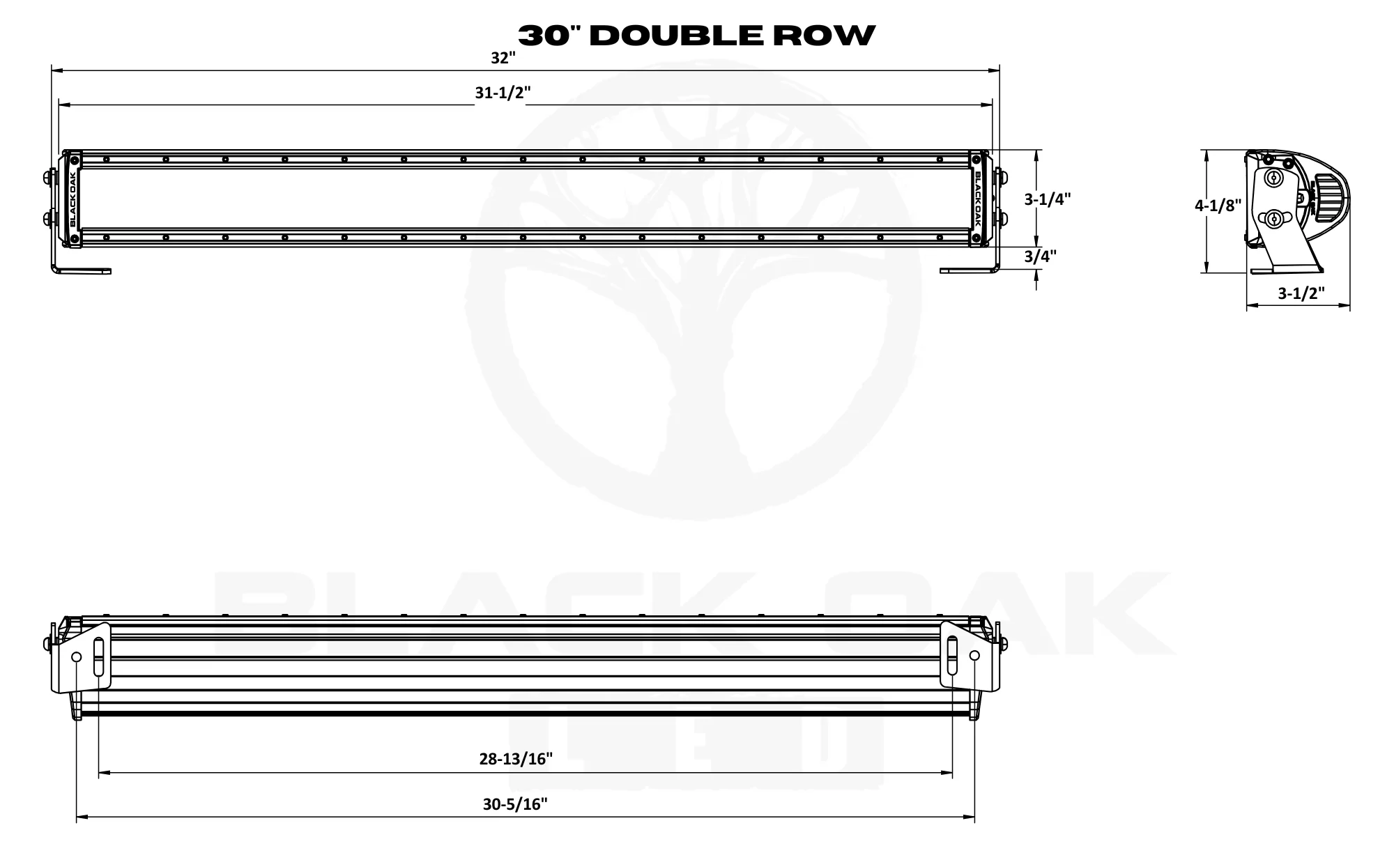 30 Inch Double Row LED Light Bar – Pro Series 3.0 | Spot, Flood, or Combo (180W / 300W) - Image 7
