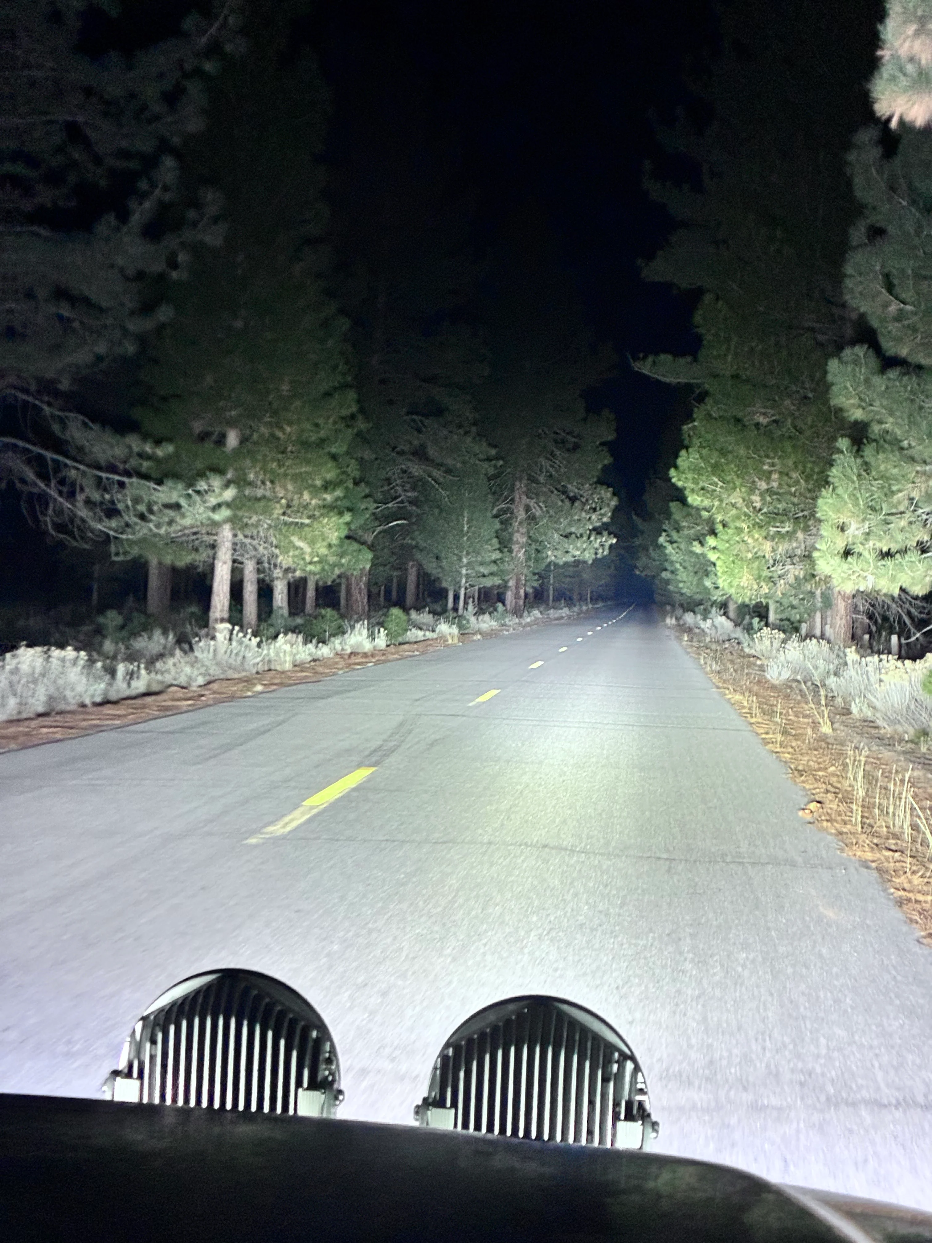 NEW - 9 Inch Round Series LED Pair - With Amber & White Halo (Backlight) - 150W - Image 3