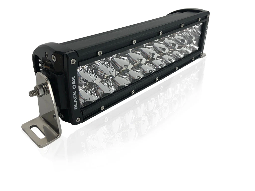 Bolt Out (V2)-  10 Inch Double Row: Black Oak LED Pro Series 2.0 Dual Row LED Light Bar - Combo, Flood, or Spot Optics (60w/100w) - Image 7