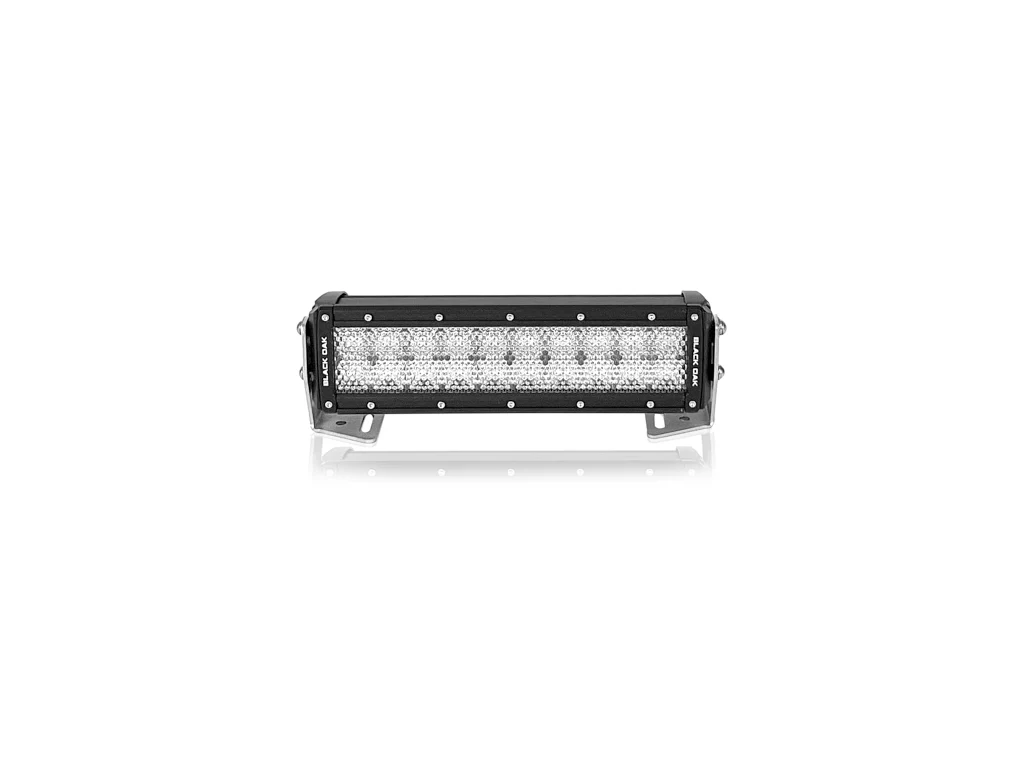 10 Inch Diffused Double Row: Black Oak LED Pro Series 3.0 Dual Row LED Light Bar - Image 6
