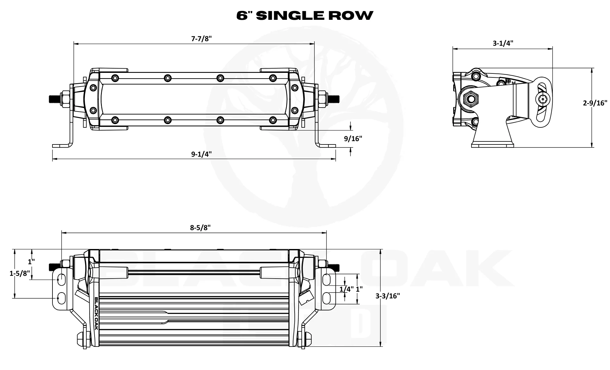6 Inch LED Light Bar – Single Row | Spot, Flood, or Combo Optics | Pro Series 3.0 (30W) - Image 7