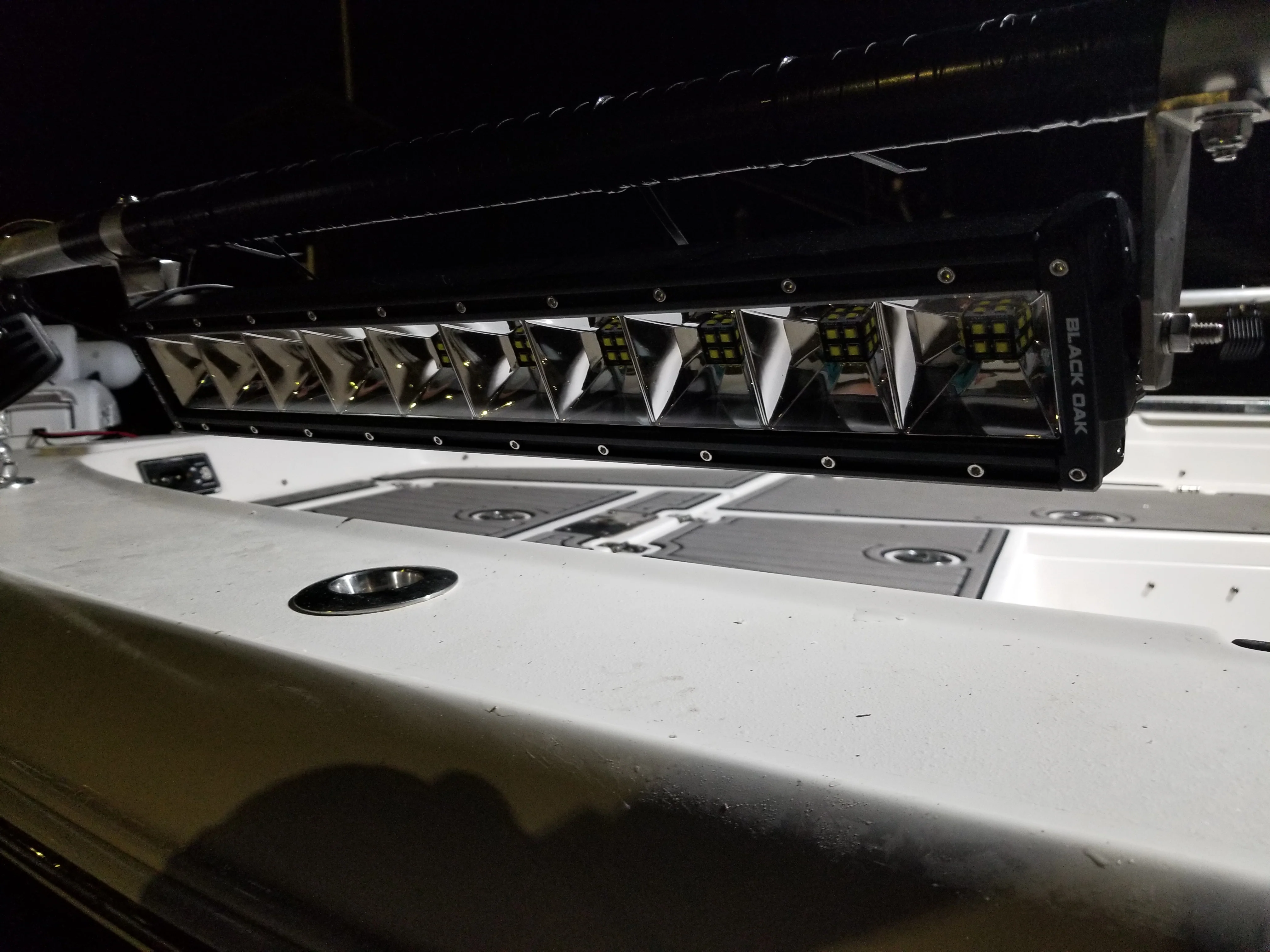 Bowfishing 20 Inch Scene Double Row LED Light Bar - Black Oak LED Pro Series 3.0 - Image 3